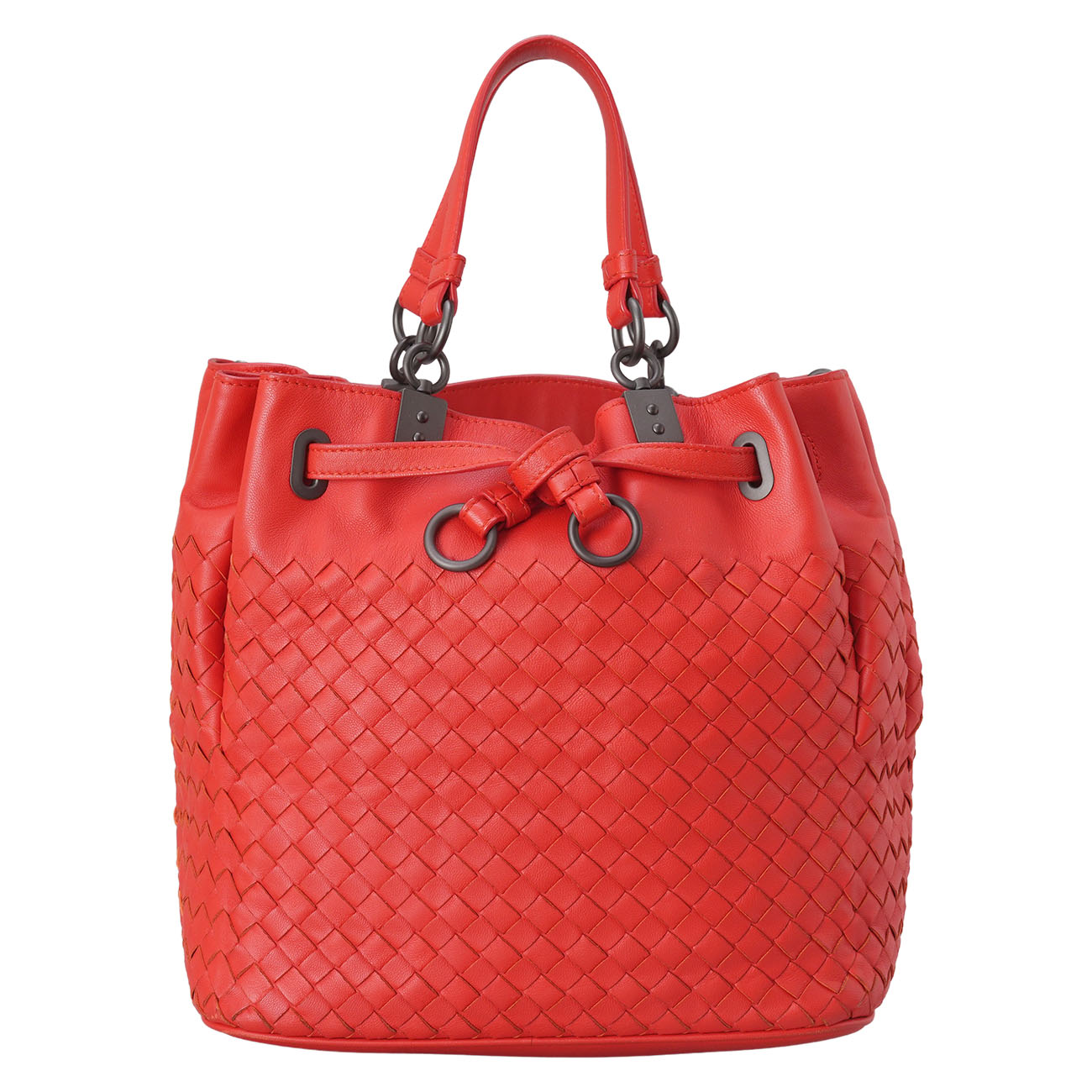 BOTTEGA VENETA(USED)보테가베네타 인트레치아토 버킷백